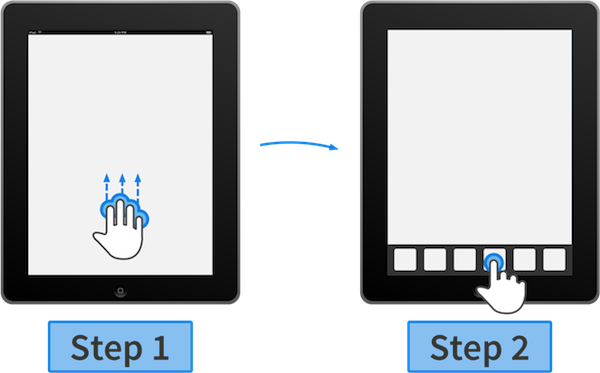 An existing way of switching apps
